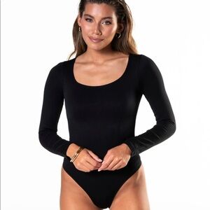 Long Sleeve Thong Bodysuit from HeyShape
